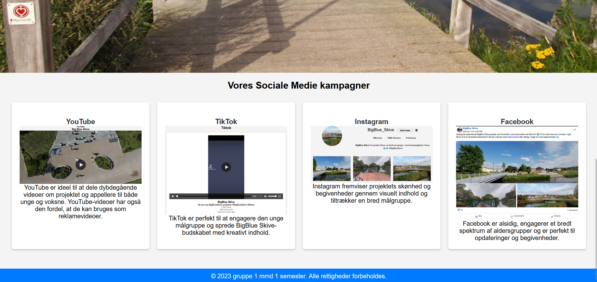 Billede af mock up kampagner